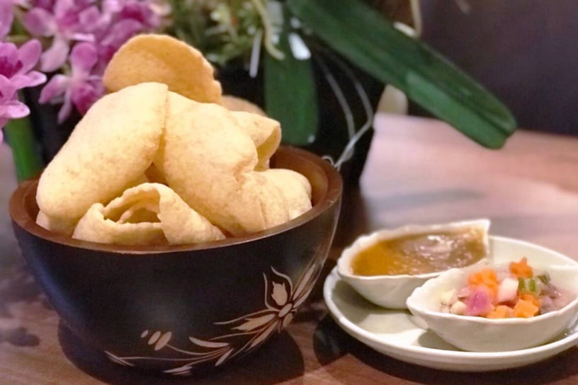 Waterside Thai Restaurant Offers - Prawn Crackers